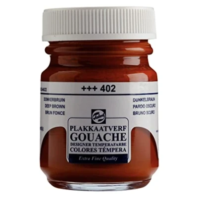 Imagen de Talens GOUACHE TÉMPERA EXTRAFINA 50 ML (Nº 402 PARDO OSCURO)