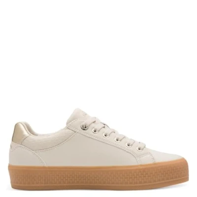 Imagen de s.Oliver Damen Sneaker Low 5 23600 42, Zapatillas Mujer, Crema, 41 EU