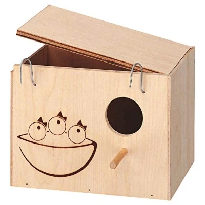 Imagen de Ferplast Nido para Pájaros, Casas Casa en Madera FSC Decoración de Exterior