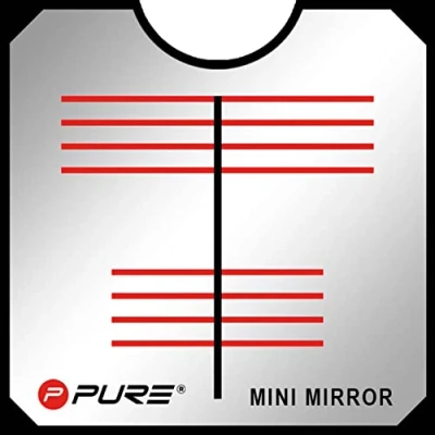 Imagen de Pure2Improve Putting Mini Mirror Espejo, Unisex, Negro, 8 cm