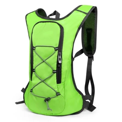 Imagen de Lollanda mochila para bicicleta, de senderismo, pequeña, resistente al agua, hombre y mujer, ciclismo, camping, correr, verde, （43*28*8)
