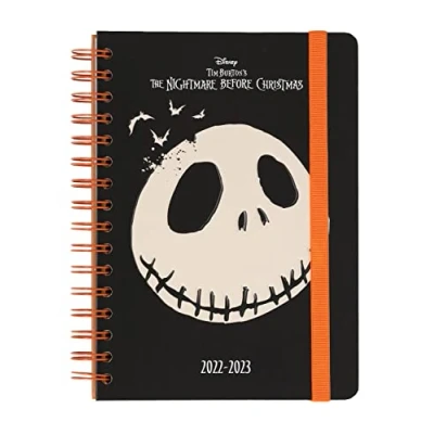 Imagen de Grupo Erik Agenda 2022 2023 semana vista Disney Pesadilla antes de navidad A5 escolar desde agosto a julio 2023/Agenda Licencia oficial