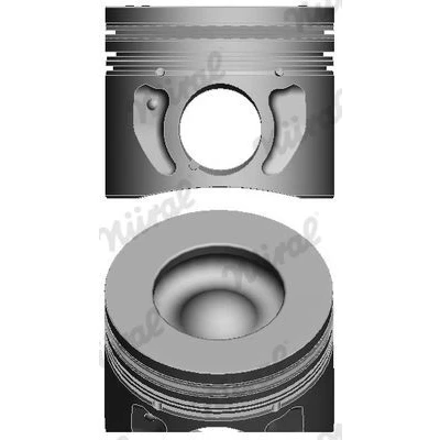 Imagen de NÜRAL 87 148100 85 Pistóns 89,9 con canal de refrigeración, soporte segmento pistón, Biela trapecial FORD: Transit Mk6 Furgón, Bus