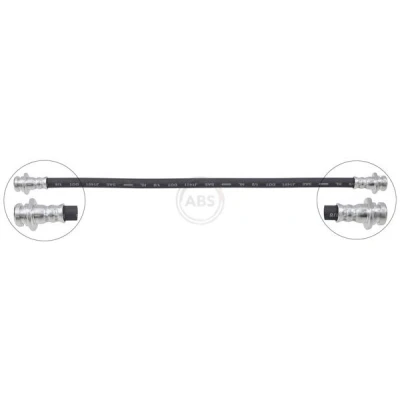 Imagen de A.B.S. SL 5255 Latiguillos de Freno 385 INN M10x 1.0 SUZUKI: Jimny SUV