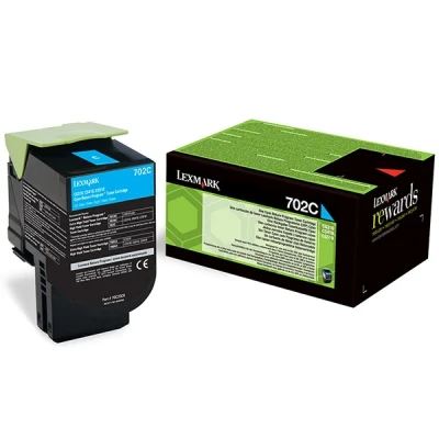 Imagen de Toner Lexmark 702c Cian