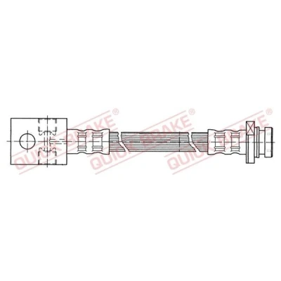 Imagen de QUICK BRAKE 60.006 Latiguillos de Freno 440 NISSAN: TERRANO 2