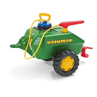 Imagen de Rolly Toys 122868 rollyVacumax (para niños de 3 a 10 años, barril remolque, bomba con jeringa, llenado máx. 15 litros), 75 cm x 45 43