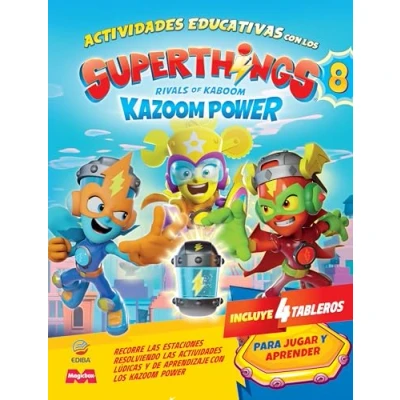 Imagen de Actividades Educativas con los Superthings Kazoom Power Battle