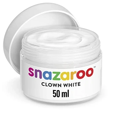 Imagen de Snazaroo Pintura facial Clown, 50 ml, color blanco