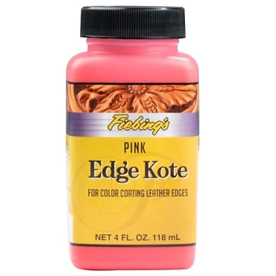 Imagen de Fiebing&#039;s Edge Kote Pintura de borde cuero para zapatos, muebles, bolsos, sofás, cinturones, flexible, resistente al agua, semibrillante proteger los bordes naturales