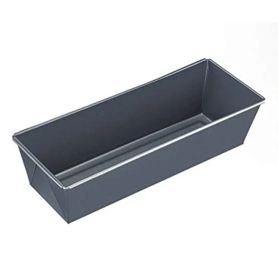 Imagen de Westmark Molde para pasteles rectangulares, Longitud: 30 cm, Con revestimiento antiadherente, Acero laminado en frío, Back Klassiker, Antracita, 31862270