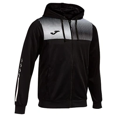 Imagen de Joma Chaqueta con capucha eco supernova negro blanco