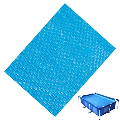 Imagen de Eteslot cobertor Solar Piscina Rectangular/, Manta termica Piscina, Cubre Burbujas, Cubierta para Burbujas