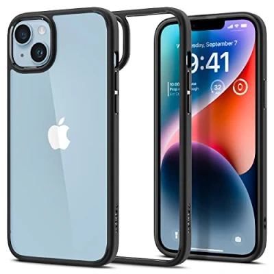 Imagen de Spigen Ultra Hybrid TPU Back Cover Negro Apple Iphone 14