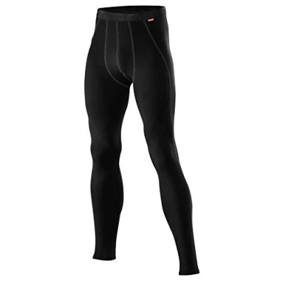 Imagen de Löffler Transtex Warm Lang Pantalones Interiores térmicos de Acampada y Senderismo para Hombre, tamaño 56, Color Negro