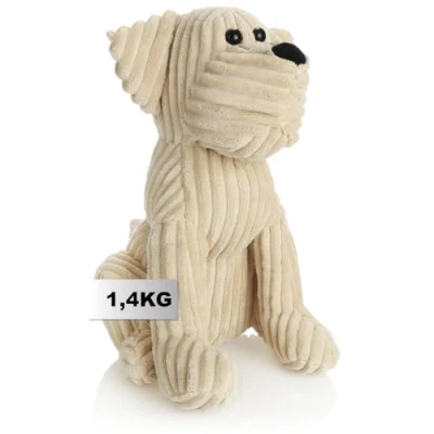 Imagen de com four® Tope de Puerta Soporte Pesado Lindo diseño Perro Accesorio Funcional para el hogar Ventanas y Puertas Ideal Corrientes Aire (Óscar Perro)
