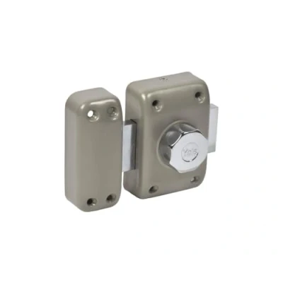 Imagen de Yale YV20BTS/SC Cerradura de Puerta, marrón Dorado, Sans cylindre