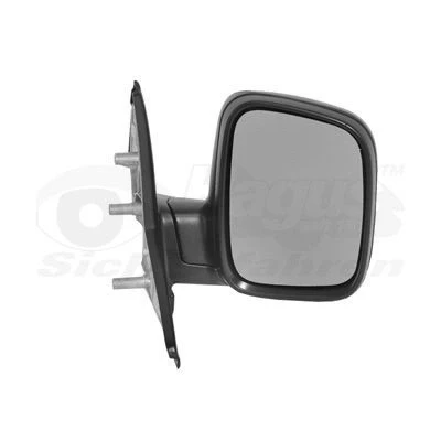 Imagen de espejo retrovisor Van Wezel 5896804 derecha negro completo, convexo, para ajuste manual VOLKSWAGEN: Transporter 5, Multivan 5 (7HM