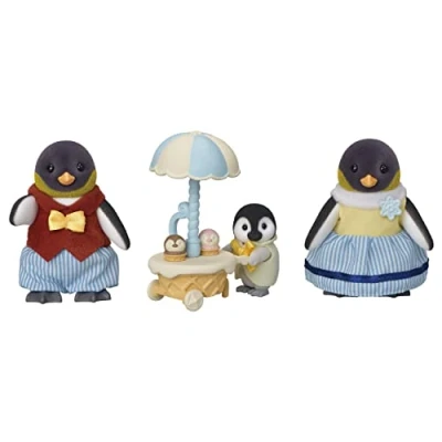 Imagen de Sylvanian Families 5694 Familia Pingüino Casa de muñecas