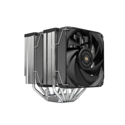 Imagen de MARSGAMING MCPU XU6, Disipador CPU Doble Torre, TDP 350W, 2x Ventiladores de Aspas Híbridas y Rodamiento FDB Cobre Hiperbalanceado, 6 Heatpipes Tecnología HCT ULTRA, Multisocket Universal, Negro