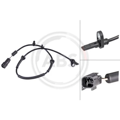 Imagen de Sensor, revoluciones de rueda A.B.S. 30799