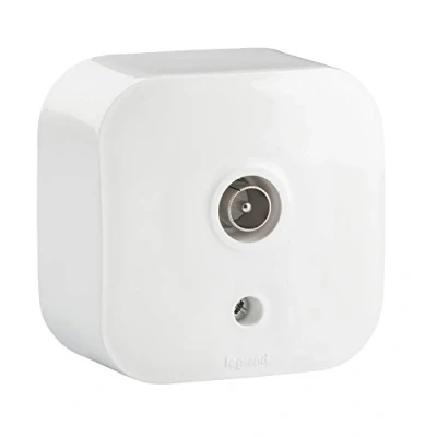 Imagen de Legrand Enchufe TV, Toma TV Final de Antena, Forix, Color Blanco