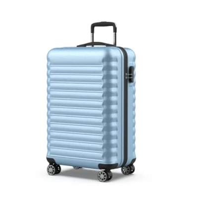 Imagen de NUMADA Maleta de Viaje Mediana 18Kg Upfly 24&#039; ABS (63x39,5x26,8cm) con Cierre Combinación y 4 Ruedas Dobles 360 Resistente Ligera Interior Compartimentado Azul Claro