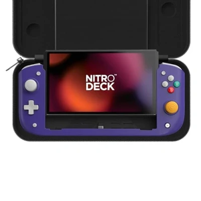Imagen de CRKD Nitro Deck Limited Edition (Retro Purple) For Nintendo Switch &amp; OLED