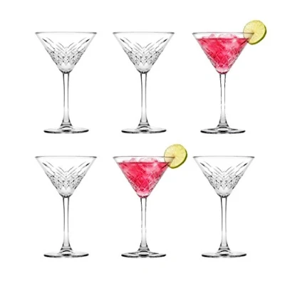 Imagen de Pasabahce 440176 Martini Timeless Juego de 6 vasos cristal (17,2 cm altura, 17,2 cm)