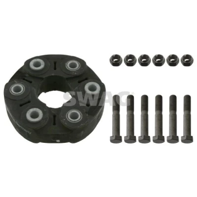 Imagen de SWAG 20 94 3482 Flector 105 delante con tornillos tuercas BMW: 3 Berlina, 5 Touring