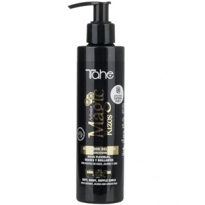 Imagen de Tahe Magic Rizos Activador del rizo antiencrespamiento Activator apto para el Método Curly (200 ml (Paquete de 1))