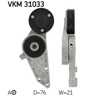 Imagen de SKF VKM 31033 Polea Tensora AUDI: A4 B5 Berlina, A6 C5 Avant, VOLKSWAGEN: Passat GP Variant