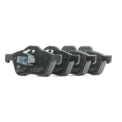 Imagen de FEBI BILSTEIN 16490 Juego de pastillas freno Eje delantero preparado para indicador desgaste con clip émbolo MINI: Hatchback, Cabrio