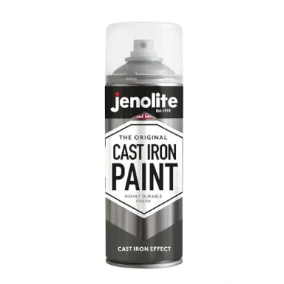 Imagen de JENOLITE Pintura en aerosol de efecto fundido HIERRO crea el aspecto y la sensación bronce real mayoría las superficies 400ml