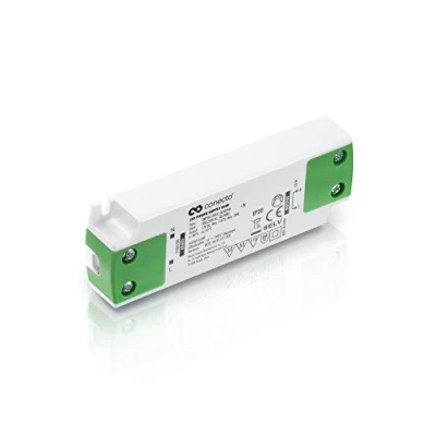 Imagen de conecto Transformador de alimentación LED 12 voltios para bombillas y lámparas hasta 20 vatios