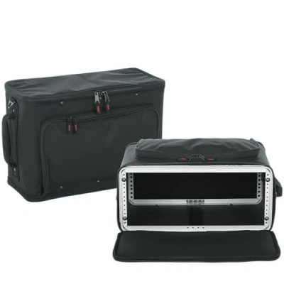 Imagen de Gator GR RACKBAG 4U Bolsa ligera para rack con marco de aluminio y refuerzo polietileno