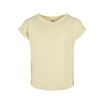 Imagen de Urban Classics Extended Shoulder Camiseta básica para niños, Talla: 11 12a, Softyellow