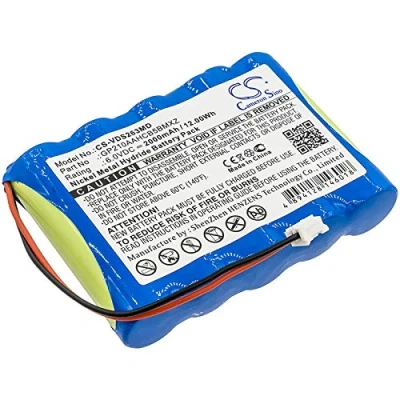 Imagen de TECHTEK baterías Compatible con [VDW] Silver, Silver Reciproc, SR2634, V0411630000000 sustituye GP210AAHCB5BMXZ