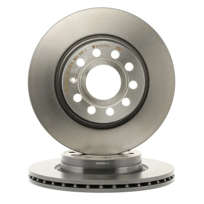 Imagen de BREMBO COATED DISC LINE 09.9167.11 Disco de freno 280 22 5 ventilación interna revestido altamente carbonizado con tornillos VOLKSWAGEN: Golf