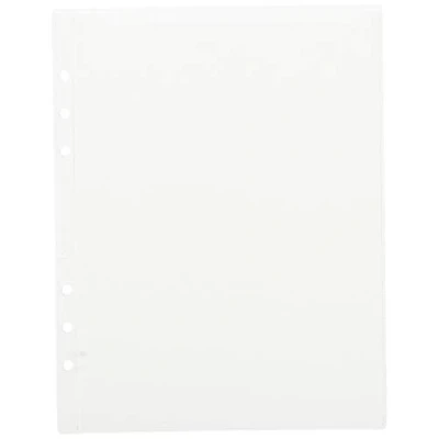 Imagen de Filofax Funda transparente para documentos (tamaño A5, apertura superior, multiperforada),