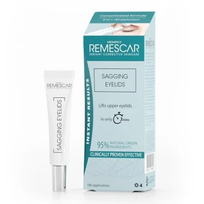 Imagen de Remescar Párpados Caídos 8ml Crema de Efecto Lifting Para Reducir las Bolsas Probada Clínicamente ojos