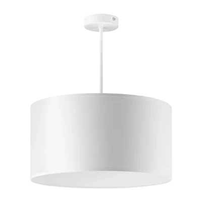 Imagen de Miratic Lampara Colgante Corta con Rosca E27 de 60 W máx. Lámpara Techo Ideal para Decoración Interiores Estilo Moderno y Elegante (Bombilla no incluida) (Blanco)