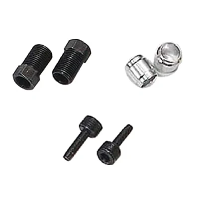 Imagen de XLC BR X65 Kit de conexión para Cable Freno Disco Unisex Adulto, Plata, Negro, Unisize