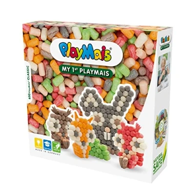 Imagen de PlayMais Basic Mi Primer Juego de Construcción Bosque I para niñas y niños a Partir 3 años Manualidades con 650 Piezas, Accesorios e Instrucciones Creatividad motricidad Fina