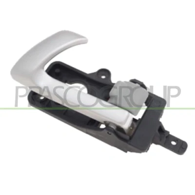 Imagen de PRASCO HN8168658 Manecilla de Puerta interior, Atrás izquierda, Delante, izquierda gris, plata HYUNDAI: Santa Fe II (CM) 2.2 CRDi 4x4, GLS