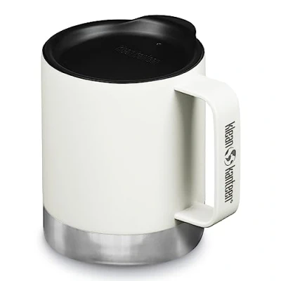 Imagen de Klean Kanteen Taza aislada para campamentos, 12 onzas, color blanco mate