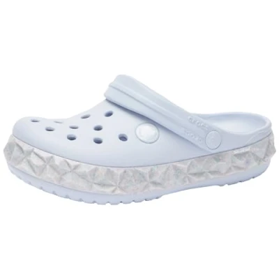 Imagen de Crocs Crocband Clog K, Zuecos Unisex niños, Morado (Geo Glow Band Dreamscape), 28/29 EU