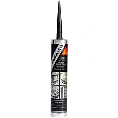 Imagen de Juego de 12 selladores universales para vehículos comerciales SIKA Sikaflex 515 Gris claro 300ml