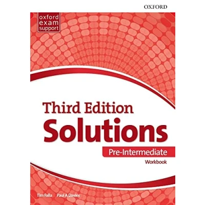 Imagen de Solutions Pre Intermediate. Workbook 3rd Edition 9780194510592: Leading the way to success (Solutions Third Edition)