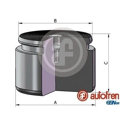 Imagen de AUTOFREN SEINSA D025625 Émbolo, pinza del freno 46 Eje delantero BREMBO
